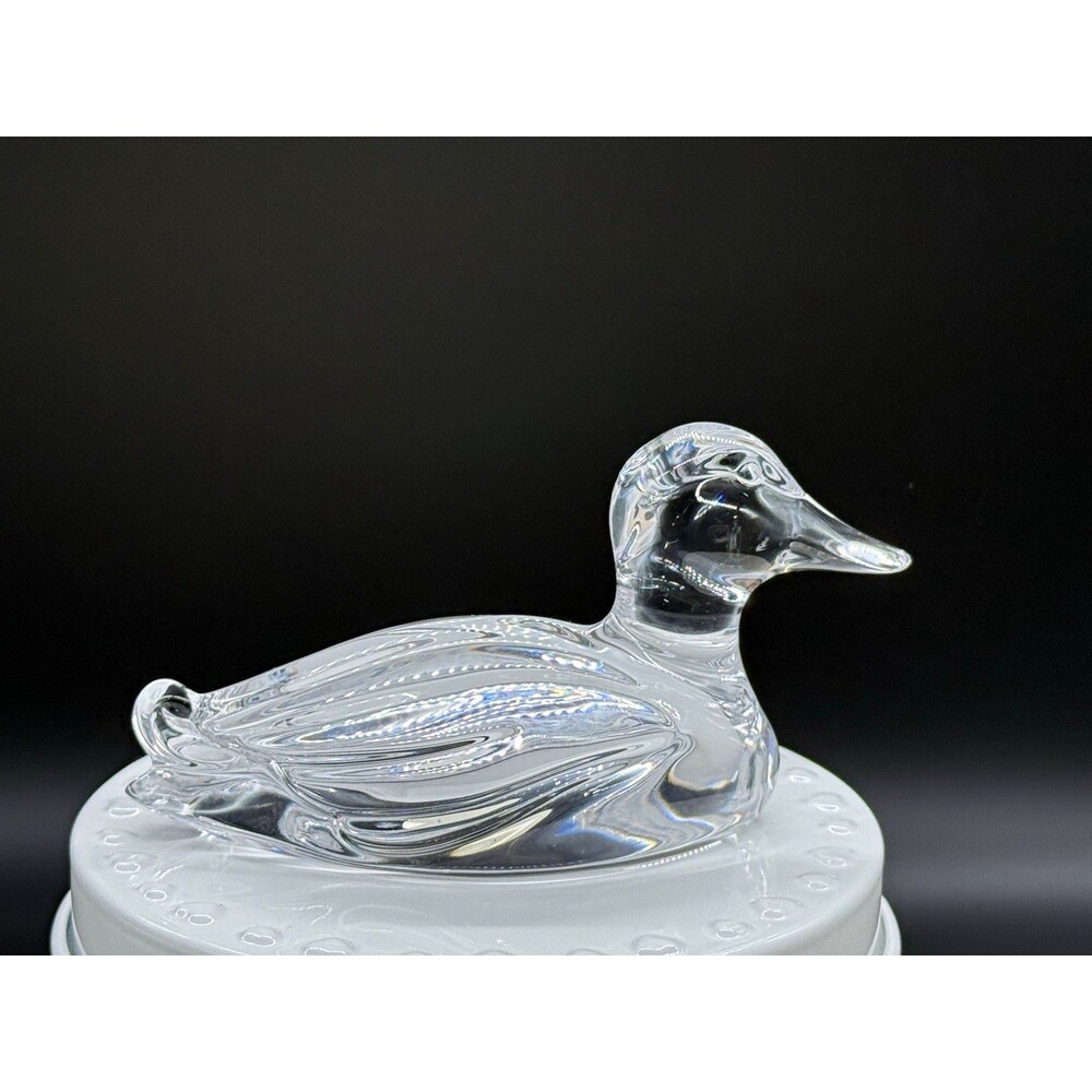 Princess House Leaded Crystal Duck VINTAGE made is West Germany